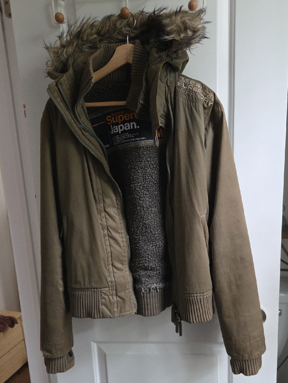Superdry Men's Olive Green Jacket